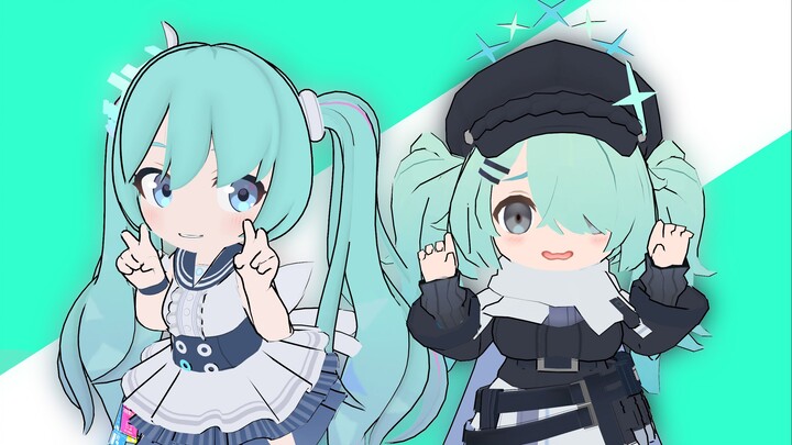 ⚡⚡Miku Agent Sisters⚡⚡ (Animasi Granblue Files) (Cheese Pepper)