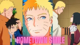 [Boruto AMV] Naruto x Kawaki and Sarada Uchiha- Hometown Smile