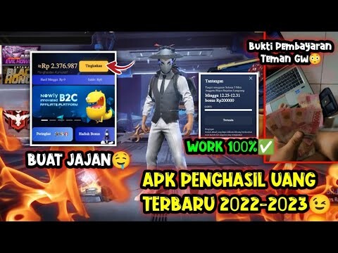 APK PENGHASIL UANG TERBARU 2022-2023!! WORK 100% AUTO NAMBAH UANG JAJAN🤤