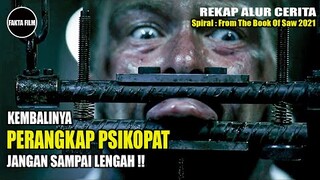 PSIKOPAT JIGSAW KEMBALI MEMBURU POLISI!! | Alur Cerita Spiral: From the Book of Saw 2021 |Fakta Film