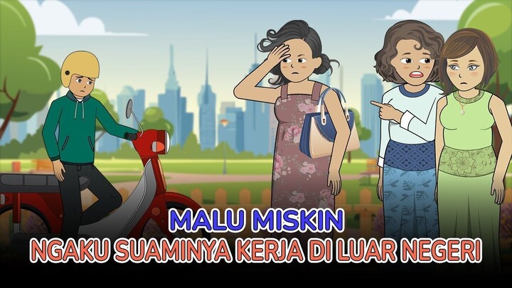 Istri Tukang Ojek Malu Miskin  Ngaku Suaminya Kerja di Luar Negeri