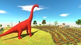 How Many Tigers Need to Defeat HERBIVORE Dinosaurs - Animal Revolt Battle Simulator