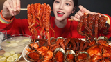 SUB) 🔥 Spicy Seafood Mukbang Asmr