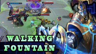 They Tried So Hard To Kill The Walking Fountain | Mobile Legends