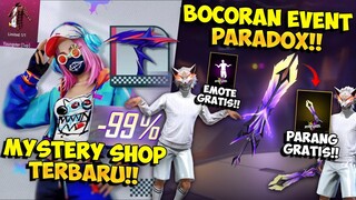 PARANG & EMOTE PARADOX GRATIS !! Review Mystery Shop Terbaru & Bocoran Event Paradox Gratisan