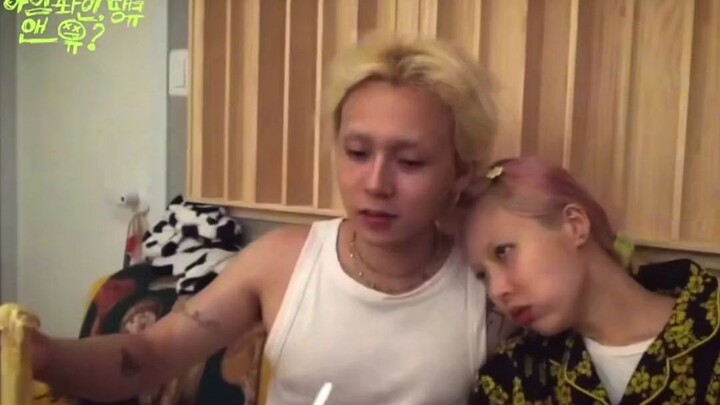 HyunA & Kim Hyo-jong: Makan-makan larut malam! HyunA manja abis, cukup makan biasa aja tapi mereka b