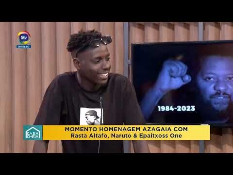 Homenagem  ao Mano Azagaia no EPAITXOSS ONE, Rastha Altafo & Naruto no Casa Cheia