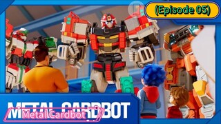 Metal Cardbot (Episode 05) Fire Truck with a Probia