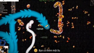 WORMS ZONE.IO Rắn Săn Mồi #269 - Trò chơi con rắn, Game rắn _ Vùng Giun Đất.io 6