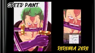 Speed Paint Roronoa Zoro