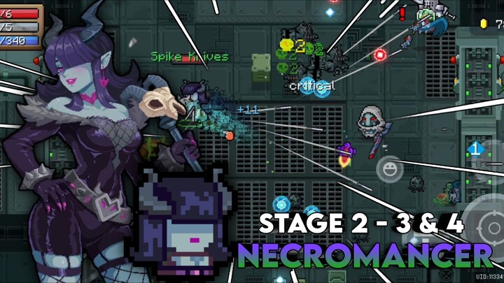 Necromancer || Semakin Ke Sini Musuhnya Jadi Banyak🥵|| Stage 2 - 3 & 4 - Soul Knight