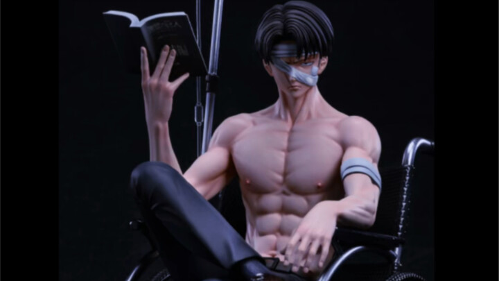 Wheelchair Captain Levi Male Shame Figure Color Picture