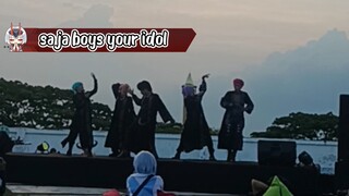 cosplay perform saja boys your idol