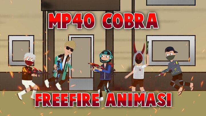Freefire Animasi - Coba skin MP40 Cobra - Cerita Kosim