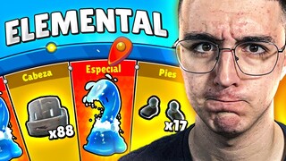 COMPRO las SKINS *ELEMENTALES* de Stumble Guys! 😱🌋