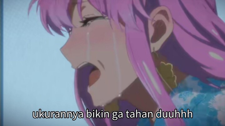 terlalu besar sampai bikin menangis 🔥💦💦 khusus 18