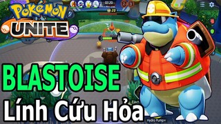 Liên Quân Pokemon 150K Xứng Đáng Từng Xu Mua BLASTOISE Lính Cứu Hỏa Max Trâu Pokemon Unite Top Game