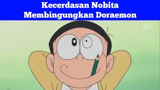 Momen Kecerdasan Nobita Membuat Doraemon Bingung
