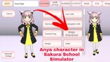 شخصيه ANYA في ساكورا سكول TUTORIAL How to Play As ANYA Forger CHARACTER IN Sakura School Simulator