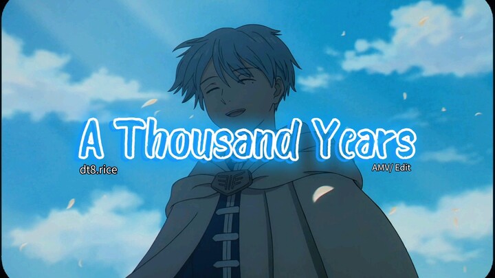 A Thousand Years (4K UHD/ AMV Sousou no Frieren)