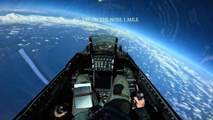So this is the pilot’s first-person view—what stunning scenery!
