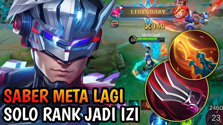 ANTI MENINGGOY! INI DIA BUILD SABER TANPA MODAL ULTI TAPI TETAP BISA BERTARUNG_