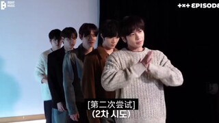 TXT合体后现学现卖的［上海之恋］cha幕后 秀彬两个月不跳舞彩排都生疏了呢？不过实战派 拍摄时候就不出错了