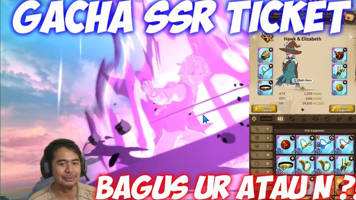 Tips Build Gear + Gacha SSR Ticket - The Seven Deadly Sins Grand Cross