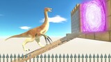 Escape From Falling Bridge and Enter in Portal - Animal Revolt Battle Simulator