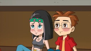 American Dad: This is the first time I have seen an American Dad in the Japanese comic style.