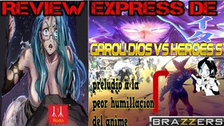 One punch man 165 209 REVIEW EXPRESS SE VIENE GAROU VS CLASE S EN EL MANGA one punch man cap 165 209