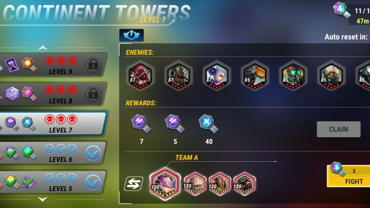 Heroes Infinity : Continent Towers