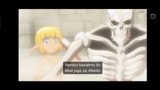 [OVERLORD] Lord Ainz sedang mandi bersama para penjaga 😍😍