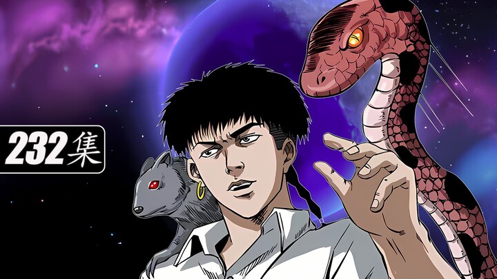 The giant python was hungry for 200 years and wanted to eat the benefactor in one bite. It drooled a