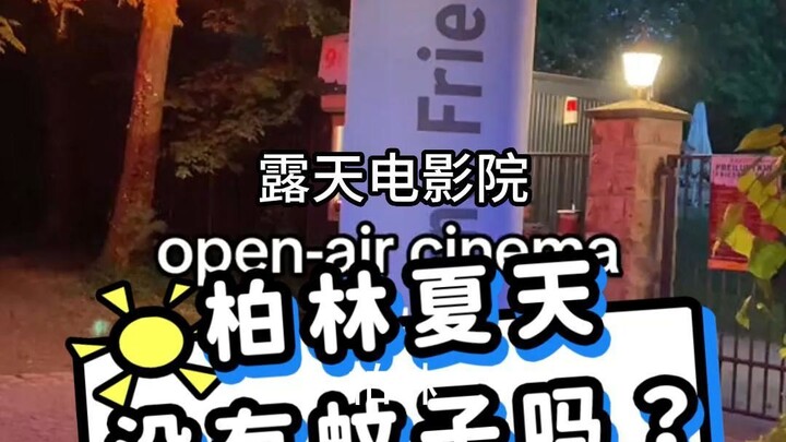 Are there no mosquitoes in Berlin in the summer?