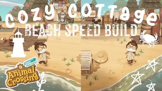 COZY COTTAGE BEACH: SPEED BUILD // ANIMAL CROSSING NEW HORIZONS