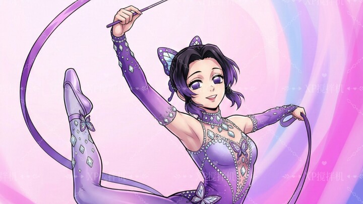 Gymnastics Pro Meets Demon Slayer