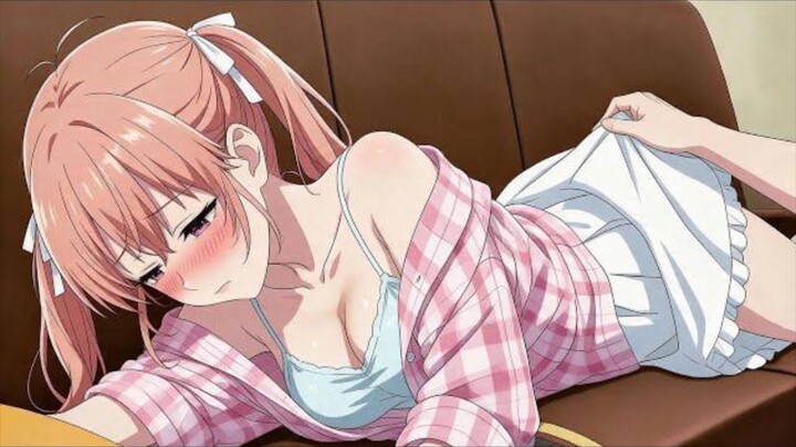 Adek tidur di sofa malah dijahilin uncle 💦🔥
