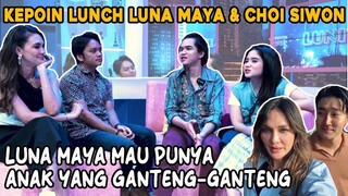 LUNA MAYA LUNCH BARENG SIWON ! DUL,TISSA, CALVIN JEREMY KEPO, NGAPAIN AJA YA ?? SIWON DI MATA LUNA..