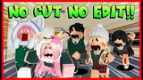 ATUN & MOMON CHALLENGE NO CUT NO EDIT di Escape Zombie !! Feat @MOOMOO Roblox Indonesia