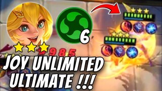 ELEMENTALIST JOY NON-STOP ULTIMATE !! FULL DAMAGE ITEM !! MAGIC CHESS MOBILE LEGENDS