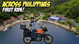 Manila to ROMBLON 750km Motovlog (KTM 390 Adventure)