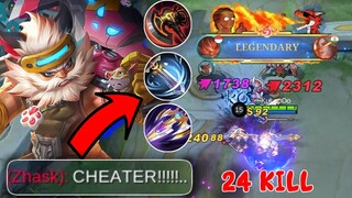 AULUS Damage Is Back! ~ Zhask Cry Over Aulus Damage | Mobile Legends