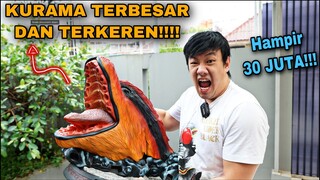 SEGEDE SAPI INI MAN!!! UNBOXING STATUE KURAMA EKOR 9 TERBESAR!! + ACTION FIGURE NARUTO! BENER2 SERU!