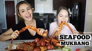 SEAFOOD MUKBANG + Q&A | IVANA ALAWI