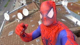 正义可能会迟到，但永远不会缺席，蜘蛛侠面对敌人永不退缩！