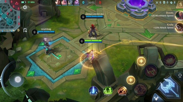 Only 1 minion needed by hanabi to destroy base