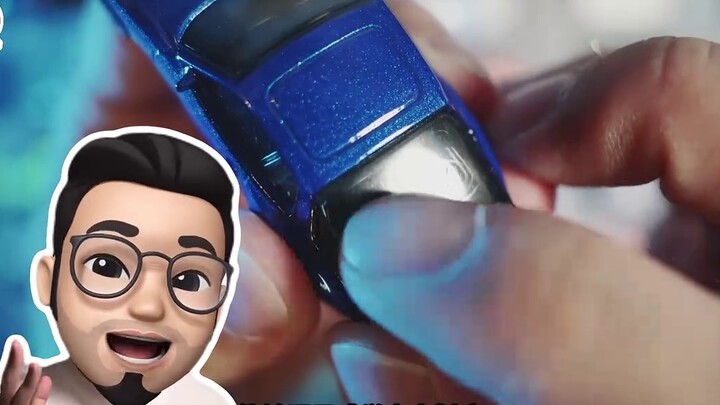 Teach you how to repair a scratched Hot Wheels car window [Magic Bun]