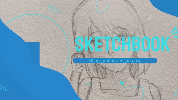 menggambar anime setengah chibi