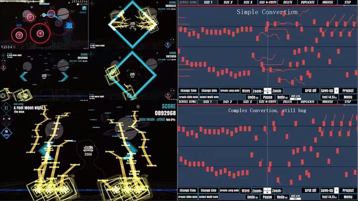 Converting Osu maps- Simple and Complex Options, Complex(Above_still have bugs)